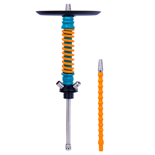 Кальян Mamay Customs Coilovers Mini Морская Волна Оранжевый в Иркутске