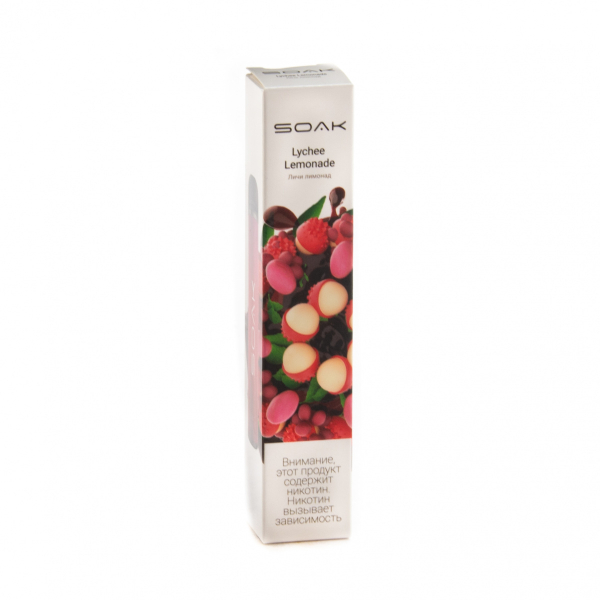 Электронная сигарета Soak X Lychee Lemonade 2200 в Иркутске