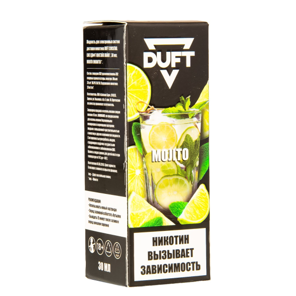 Жидкость Duft Cocktails Line Salt Mojito 30 Мл в Иркутске