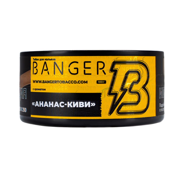 Табак Banger Pineapple Kiwi 100 грамм в Иркутске