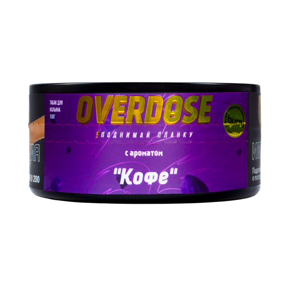 Табак Overdose Coffee 100 грамм в Иркутске
