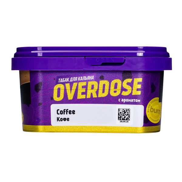Табак Overdose Coffee 200 грамм в Иркутске
