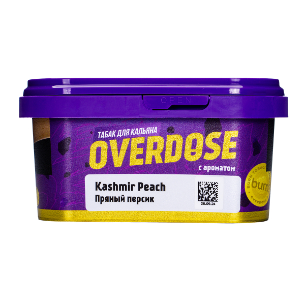 Табак Overdose Kashmir Peach 200 грамм в Иркутске