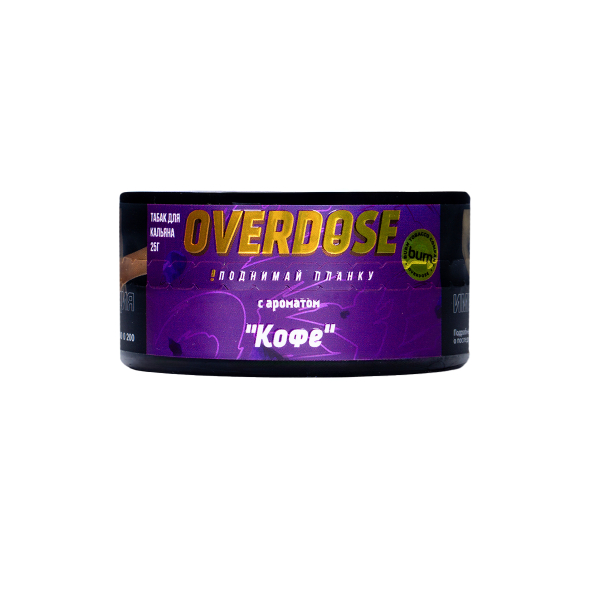 Табак Overdose Coffee 25 грамм в Иркутске