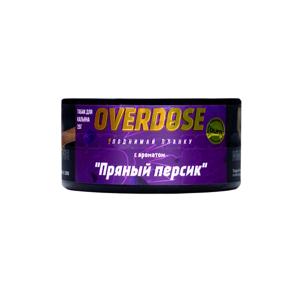 Табак Overdose Kashmir Peach 25 грамм в Иркутске