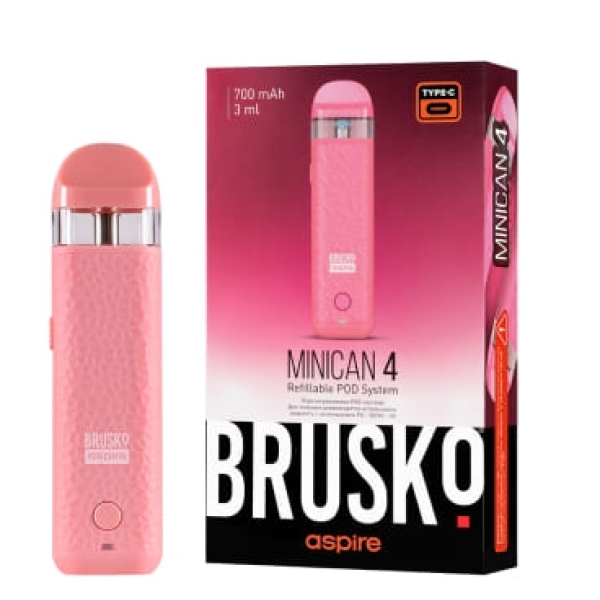 POD-система Brusko Minican 4 Розовый в Иркутске