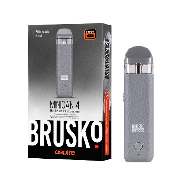 POD-система Brusko Minican 4 Серый в Иркутске