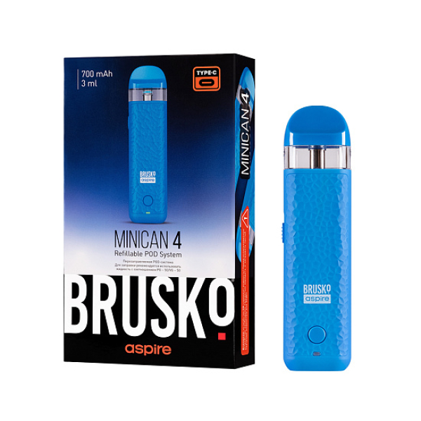 POD-система Brusko Minican 4 Синий в Иркутске