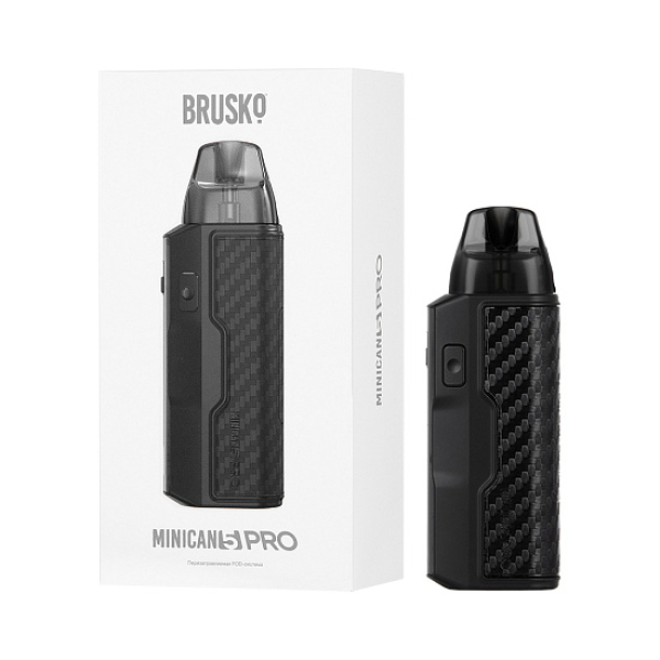 POD-система Brusko Minican 5 Pro Black Carbon Красный, черный в Иркутске