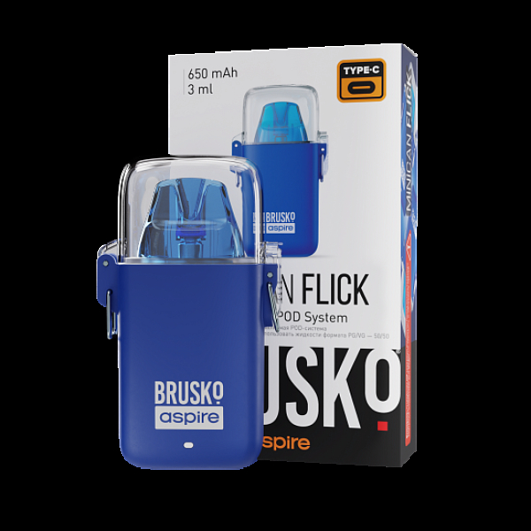 POD-система Brusko Minican Flick Синий в Иркутске
