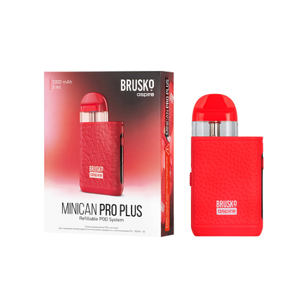 POD-система Brusko Minican Pro Plus Красный в Иркутске