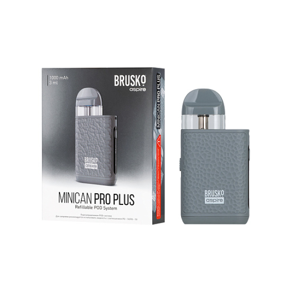 POD-система Brusko Minican Pro Plus серый в Иркутске