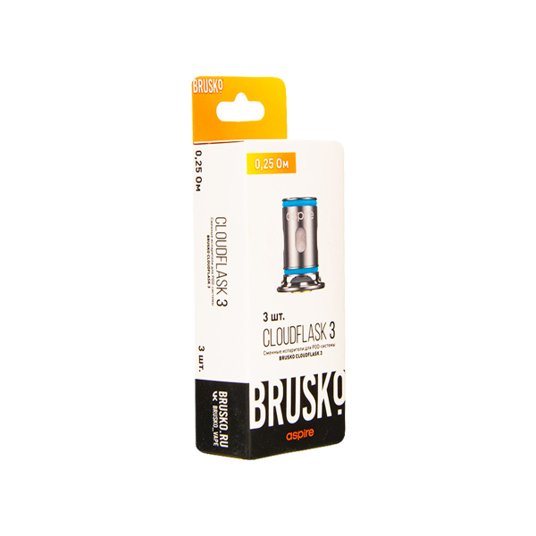 Испаритель Brusko Cloudflask 3 0.25 Ом 3 шт в Иркутске