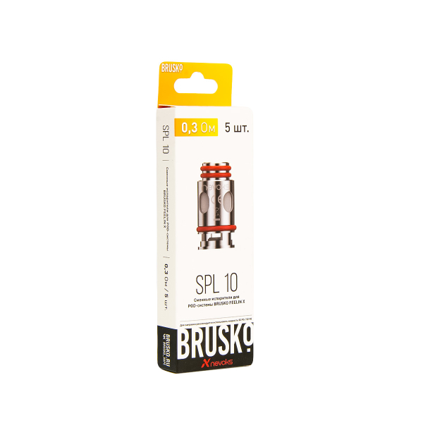 Испаритель Brusko Feelin Spl10 0.3 Ом 5 шт в Иркутске