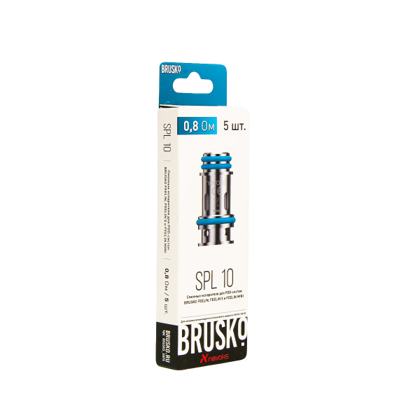 Испаритель Brusko Feelin Spl10 0.8 Ом 5 шт в Иркутске