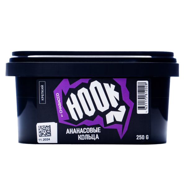 Табак Hook Ананасовые Кольца 250 грамм в Иркутске