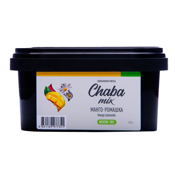 Бестабачная смесь Chaba Манго Ромашка 200 грамм в Иркутске
