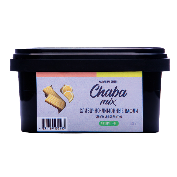 Бестабачная смесь Chaba Сливочно Лимонные Вафли 200 грамм в Иркутске