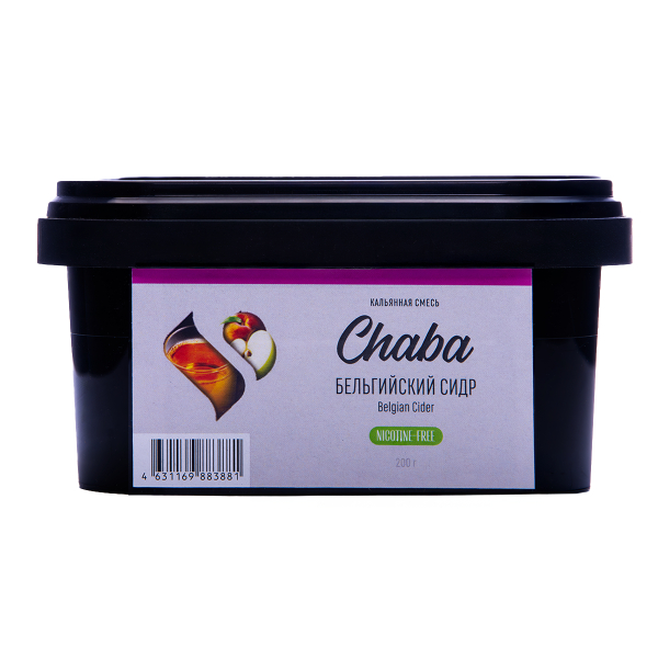 Бестабачная смесь Chaba Бельгийский Сидр 200 грамм в Иркутске
