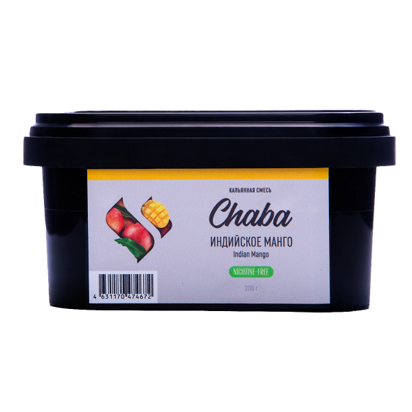Бестабачная смесь Chaba Индийский Манго 200 грамм в Иркутске