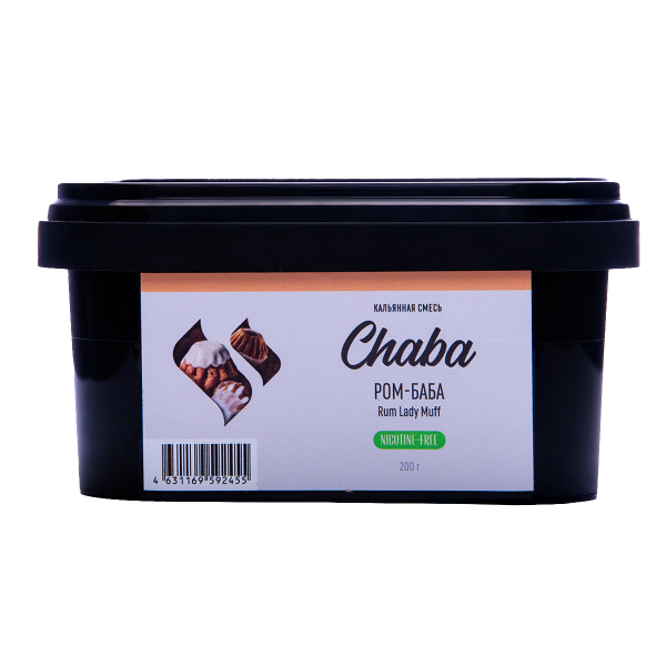 Бестабачная смесь Chaba Ром Баба 200 грамм в Иркутске