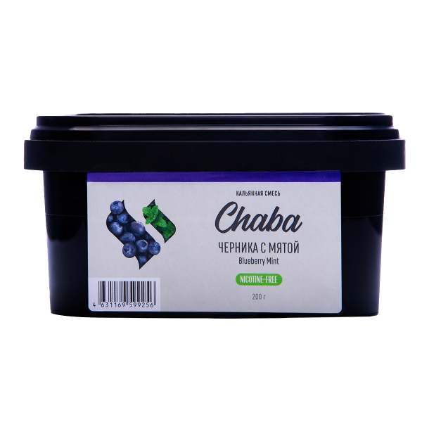 Бестабачная смесь Chaba Черника С Мятой 200 грамм в Иркутске