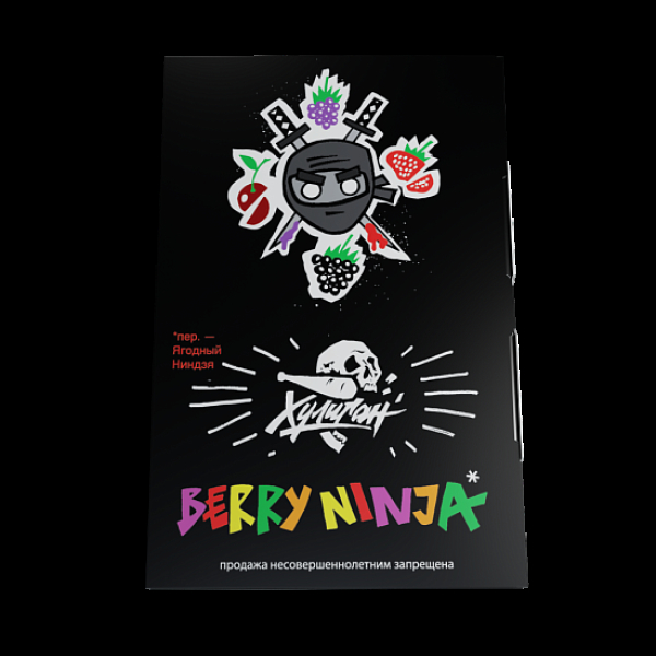 Табак Хулиган Berry Ninja Лесные Ягоды 25 грамм в Иркутске