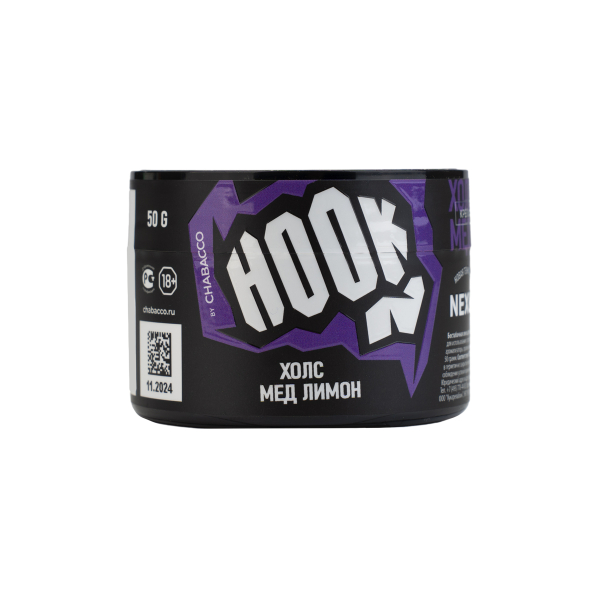 Табак Hook Холс Мёд Лимон 50 грамм в Иркутске