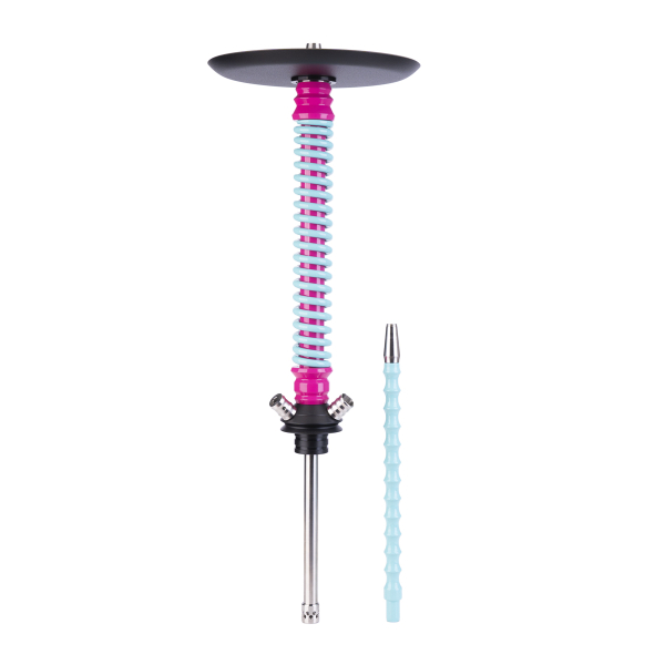 Кальян Mamay Customs Coilovers Фуксия Мята   Грав. Черепа в Иркутске