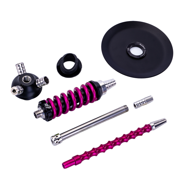 Кальян Mamay Customs Coilover Micro Розовый Лак в Иркутске