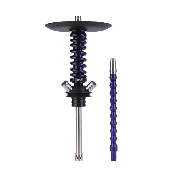 Кальян Mamay Customs Coilover Micro Чёрно Фиолетовый Лак в Иркутске