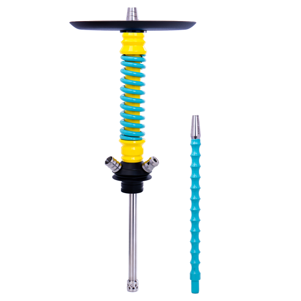 Кальян Mamay Customs Coilovers Mini Жёлто Мятный в Иркутске