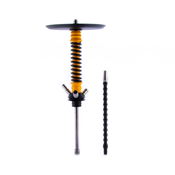 Кальян Mamay Customs Coilovers Mini Жёлто Чёрный   Гр. Bus в Иркутске