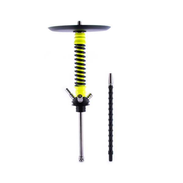 Кальян Mamay Customs Coilovers Mini Жёлтый Ф Чёрный   Гр. Bus в Иркутске