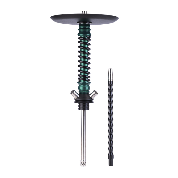 Кальян Mamay Customs Coilovers Mini Зелёный Лак Чёрный   Гр. Кубы в Иркутске