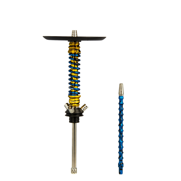 Кальян Mamay Customs Coilovers Mini Синий Сплеш Золотой Сплеш в Иркутске
