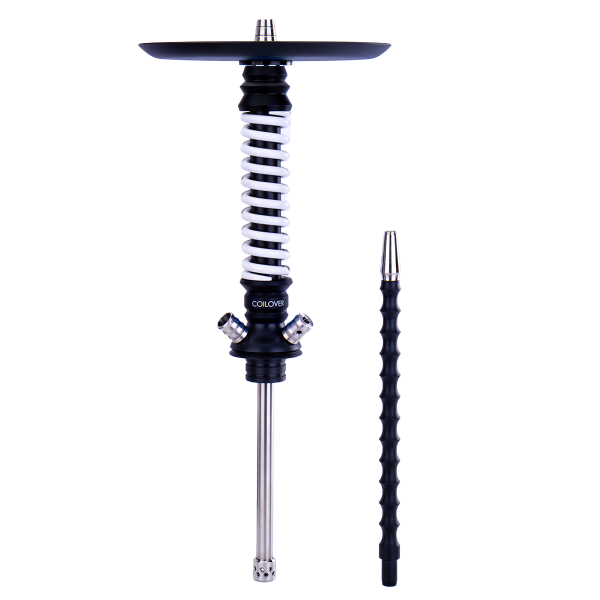 Кальян Mamay Customs Coilovers Mini Чёрно Белый   Гр. Кит в Иркутске