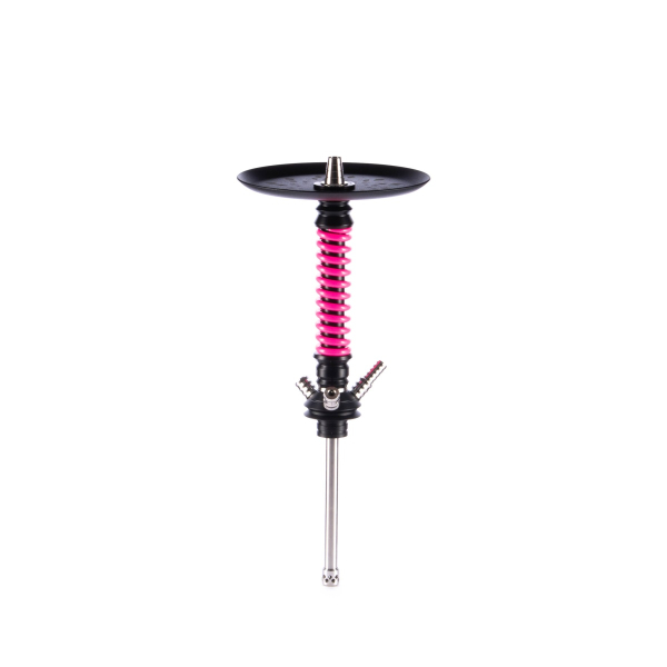 Кальян Mamay Customs Coilovers Mini Чёрно Розовый в Иркутске