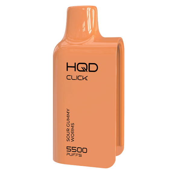 Картридж Hqd Click  Sour Gummy Worms  Кислые Мармеладные Червячки 5500 тяг в Иркутске