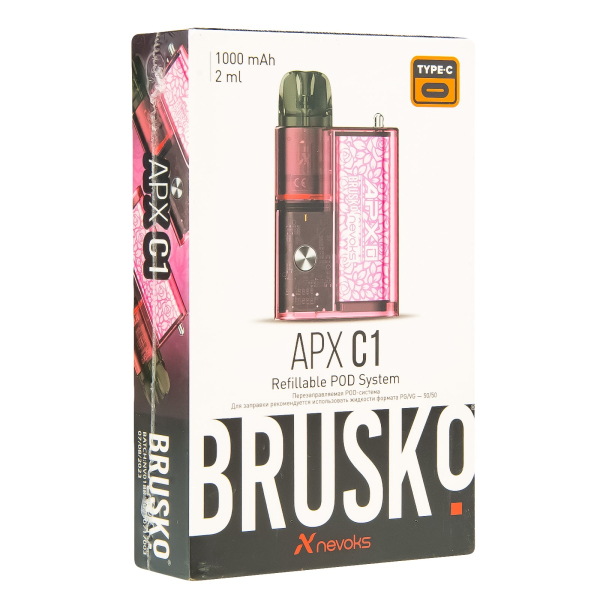POD-система Brusko Apx C1 Коралловый Цветок в Иркутске