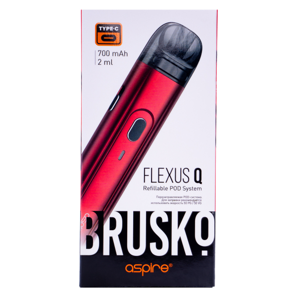 POD-система Brusko Flexus Q Красный в Иркутске