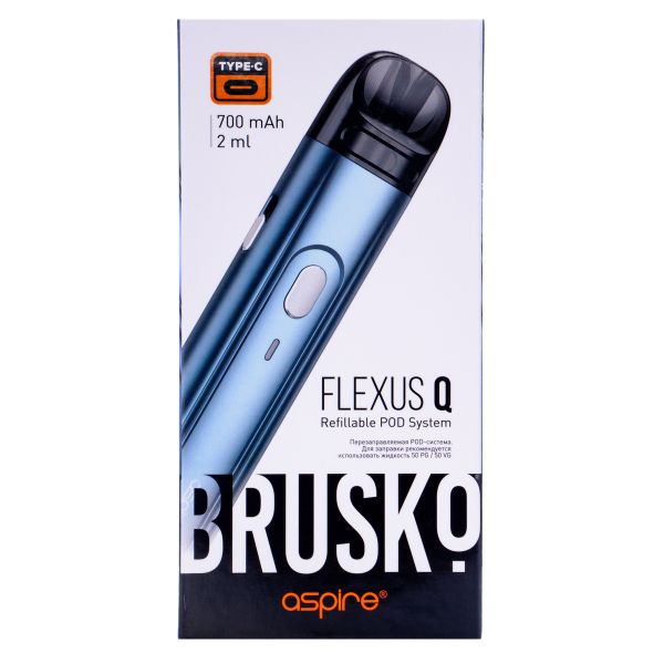 POD-система Brusko Flexus Q Небесно Голубой в Иркутске