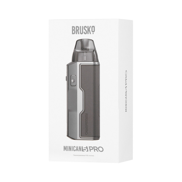 POD-система Brusko Minican 5 Pro Серый Металлик в Иркутске