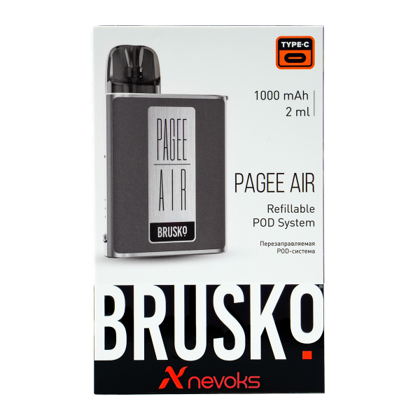 POD-система Brusko Pagee Air Space Grey Серый в Иркутске