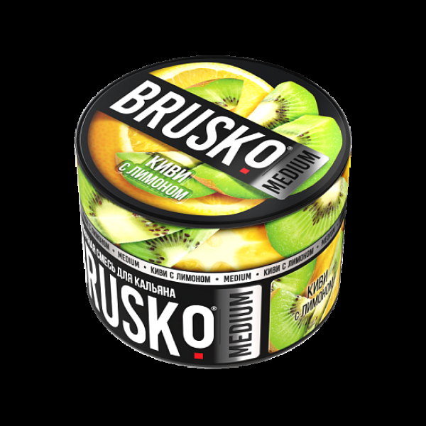 Бестабачная смесь Brusko Киви С Лимоном Medium 50 грамм в Иркутске