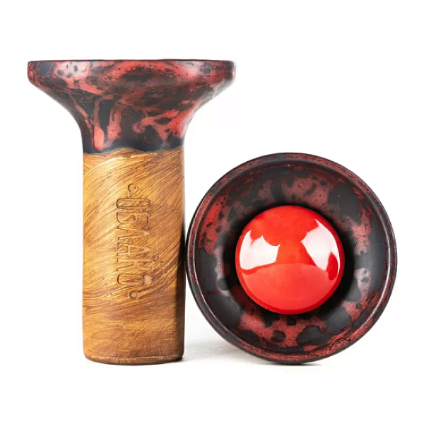 Чаша Облако Flow Red On Black Red Marble в Иркутске