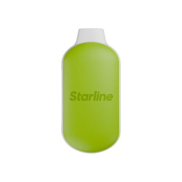 Электронка Starline Mini Зеленое Яблоко  3000 затяжек в Иркутске