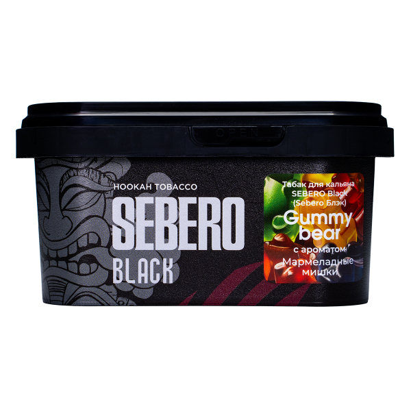 Табак Sebero Black Gummy Bear 200 грамм в Иркутске