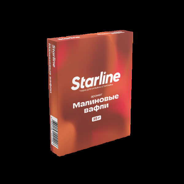 Табак Starline Малиновые Вафли 25 грамм в Иркутске