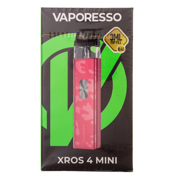 POD-система Vaporesso Xros 4 Mini Camo Red в Иркутске